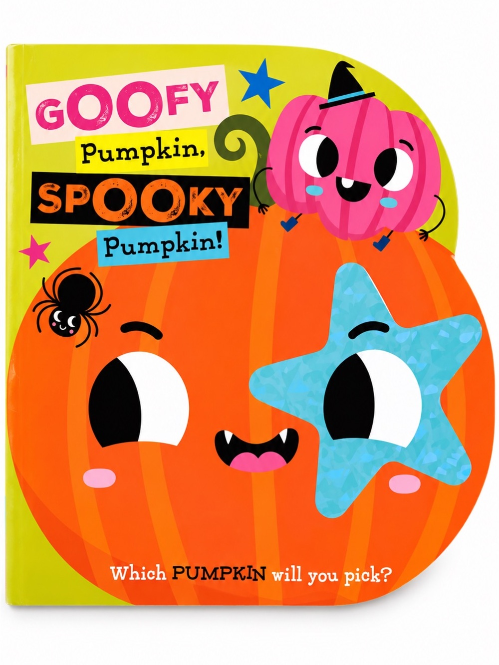 Gigglescape Goofy Pumpkin Spooky Pumpkin Halloween Kids Shaped Book NEW